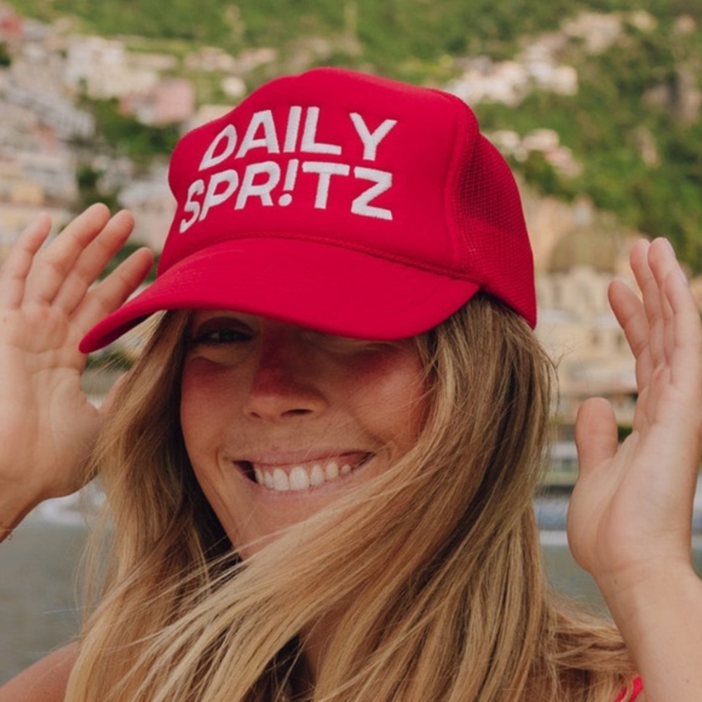 Daily Drills - Daily Spritz trucker hat - never worn